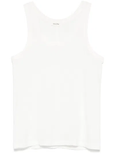 American Vintage Gamipy Tank Top In White