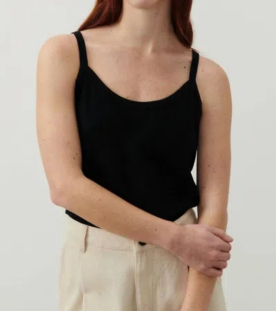 American Vintage Gamipy Tank Top In Black