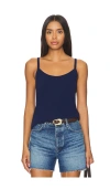 American Vintage Gamipy Tank Top In Navy