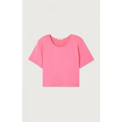 American Vintage Hapylife 02be24 T-shirt In Pink