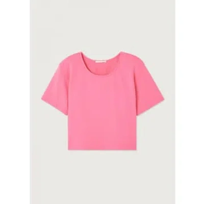 American Vintage Hapylife T-shirt In Pink