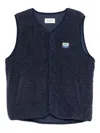 American Vintage Hoktown Gilet In Blue
