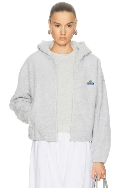 American Vintage Hoktown Hoodie In Gray