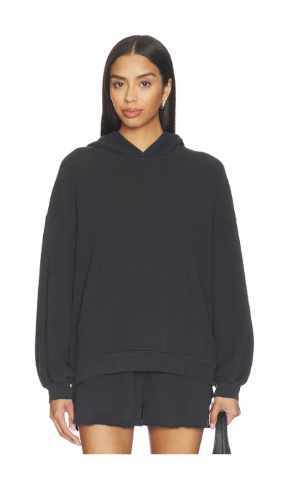 American Vintage Hooded Sweater In Black