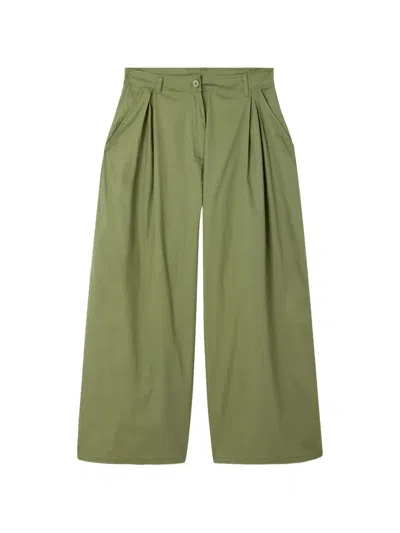 American Vintage Hopratown Balloon Trousers In Multi