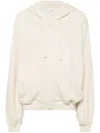 American Vintage Bobypark Hoodie Ecru In Neutrals