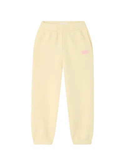 American Vintage Kids' Izubird Elasticated Logo Track Pants In Multi