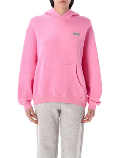 American Vintage Izubird Hoodie In Pink
