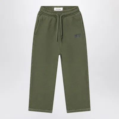 American Vintage Izubird Khaki Jogging Trousers In Green