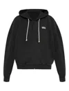 American Vintage Izubird Logo-print Zip-up Hoodie In Black