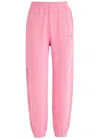 American Vintage Izubird Stretch-cotton Sweatpants In Pink