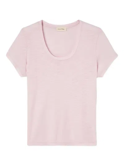 American Vintage Jacksonville T-shirt In Pink