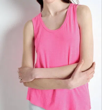 American Vintage Jacksonville Tank Top In Fluo Pink In Multi