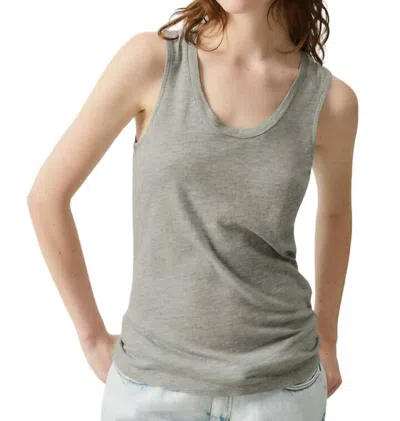 American Vintage Jacksonville Tank Top In Heather Grey