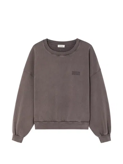 American Vintage Jitbay Sweatshirt In Brown