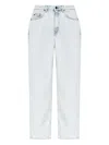 American Vintage Joybird High-waisted Straight Jeans In Neutral