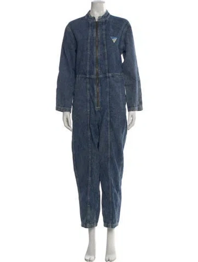 Pre-owned American Vintage Jumpsuit In Blue