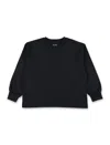 American Vintage Kids Fizvalley Long Sleeves T-shirt In Black