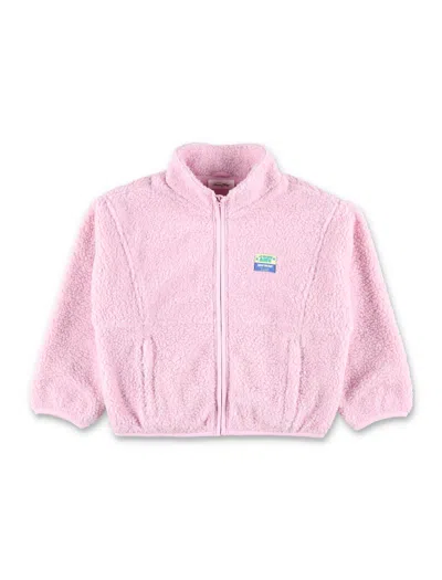 American Vintage Kids Pink Fleece Hoktown Jacket