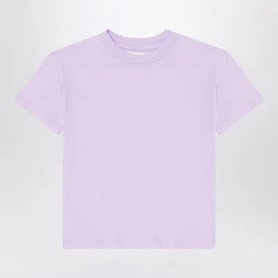 American Vintage Lilac Cotton Gamipy T-shirt In Pink