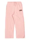 American Vintage Logo-print Drawstring Joggers In Pink