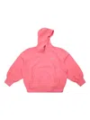 American Vintage Logo-print Hoodie In Pink