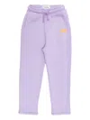 American Vintage Logo-print Track Pants In Purple