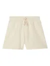 American Vintage Logo Shorts In Neutrals