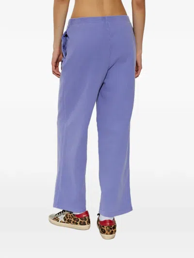 American Vintage Logo Track Pants In Purple