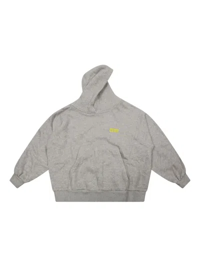 American Vintage Long-sleeve Hoodie In Gray