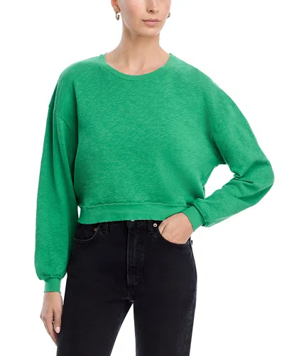 American Vintage Damsville Long-sleeve Sweater In Green