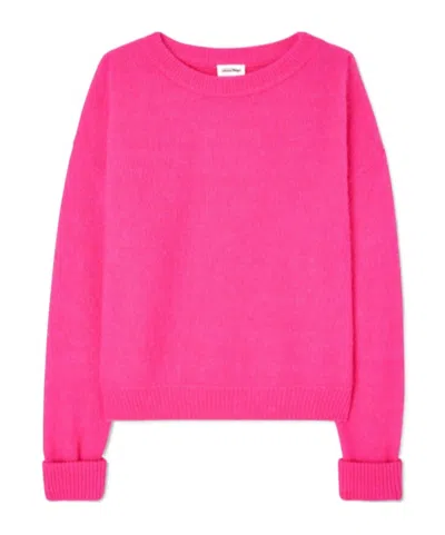 American Vintage Vito Crewneck Sweater In Pink