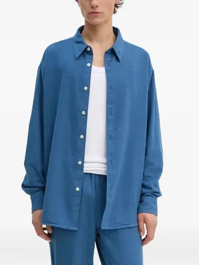 American Vintage Long-sleeves Shirt In Blue