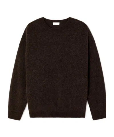 American Vintage Long-sleeved Sweater In Brown