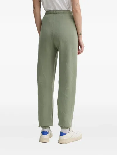 American Vintage Lzubird Track Pants In Green