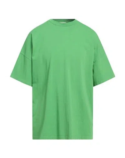 American Vintage Man T-shirt Green Size S Cotton