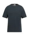 American Vintage Man T-shirt Navy Size S Cotton