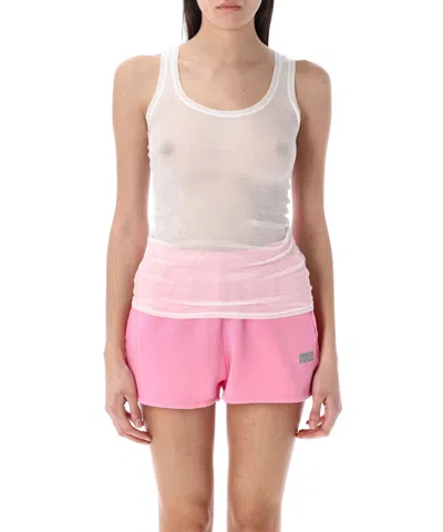American Vintage Massachesets Tank Top In White
