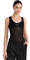 American Vintage Jacksonville Tank Top In Noir