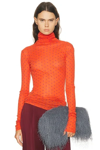 American Vintage Massachusetts Top In Orange
