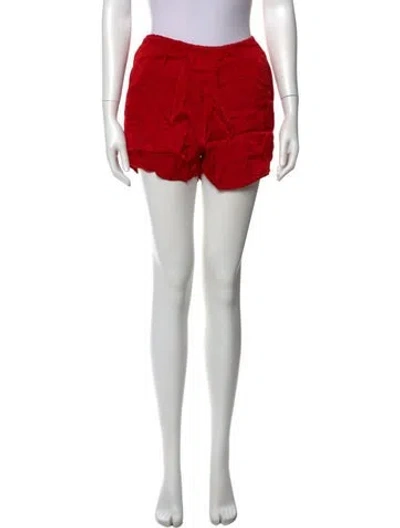 Pre-owned American Vintage Mini Shorts In Red