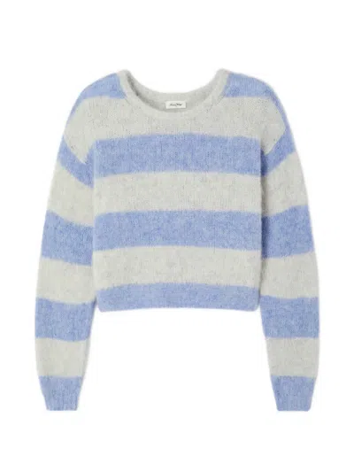 American Vintage Niby Striped Sweater In Multi