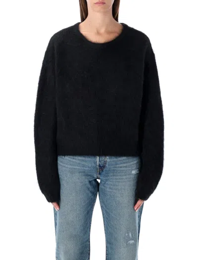 American Vintage Niby Wool Sweater In Black