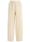 American Vintage Ofybow Cotton-blend Trousers In Cream