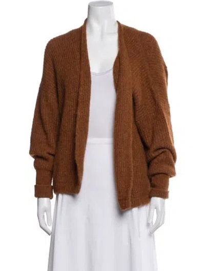 Pre-owned American Vintage Open Front Sweater In Multi