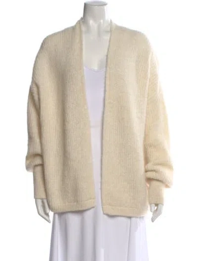 Pre-owned American Vintage Open Front Sweater In Neutral