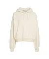 American Vintage Oversized Hoodie With Drawstring Hood And Kangaroo Pocket In White