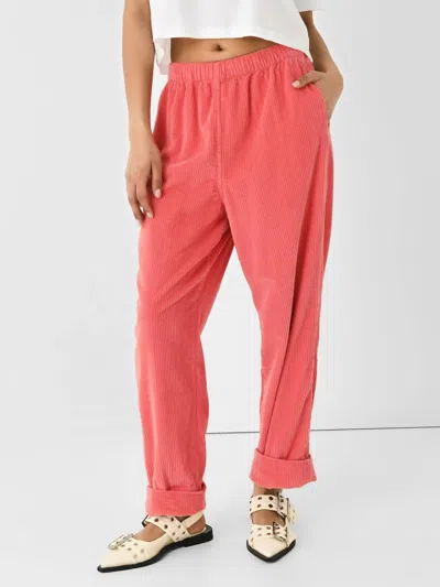 American Vintage Padow Pant In Geranium Chnie In Multi