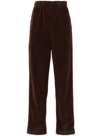 American Vintage Padow Trouser In Brown