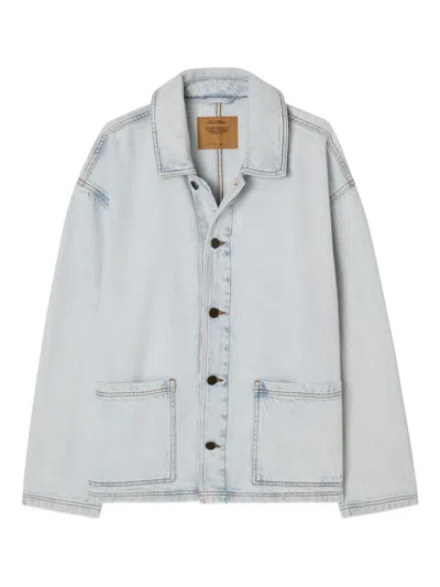 American Vintage Patch-pocket Jacket In Metallic